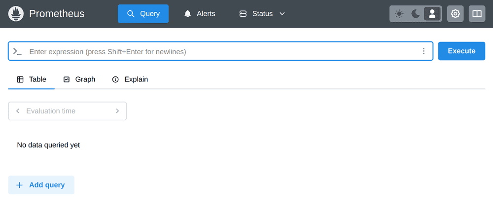 Prometheus querying and graphing interface